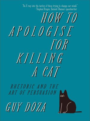 cover image of How to Apologise for Killing a Cat